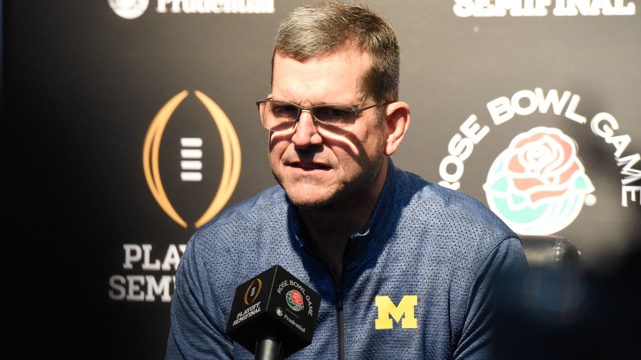 Alabama Michigan Football Rose Bowl Media Day 2023