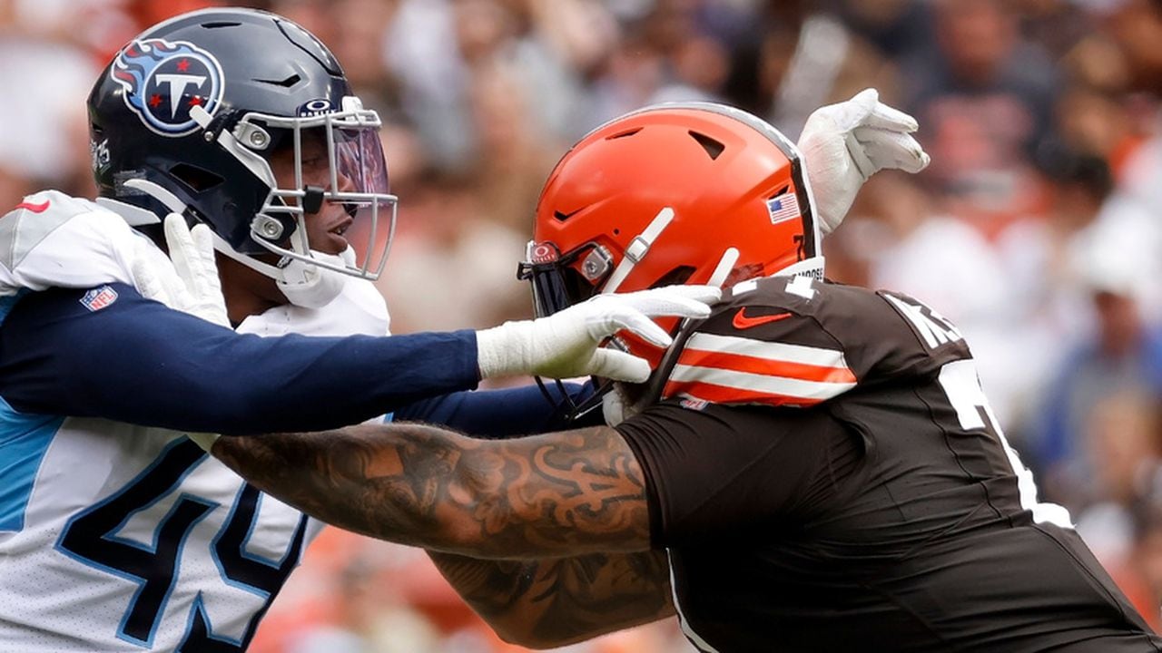 Tackle Jedrick Wills Jr. wonât be back for Browns