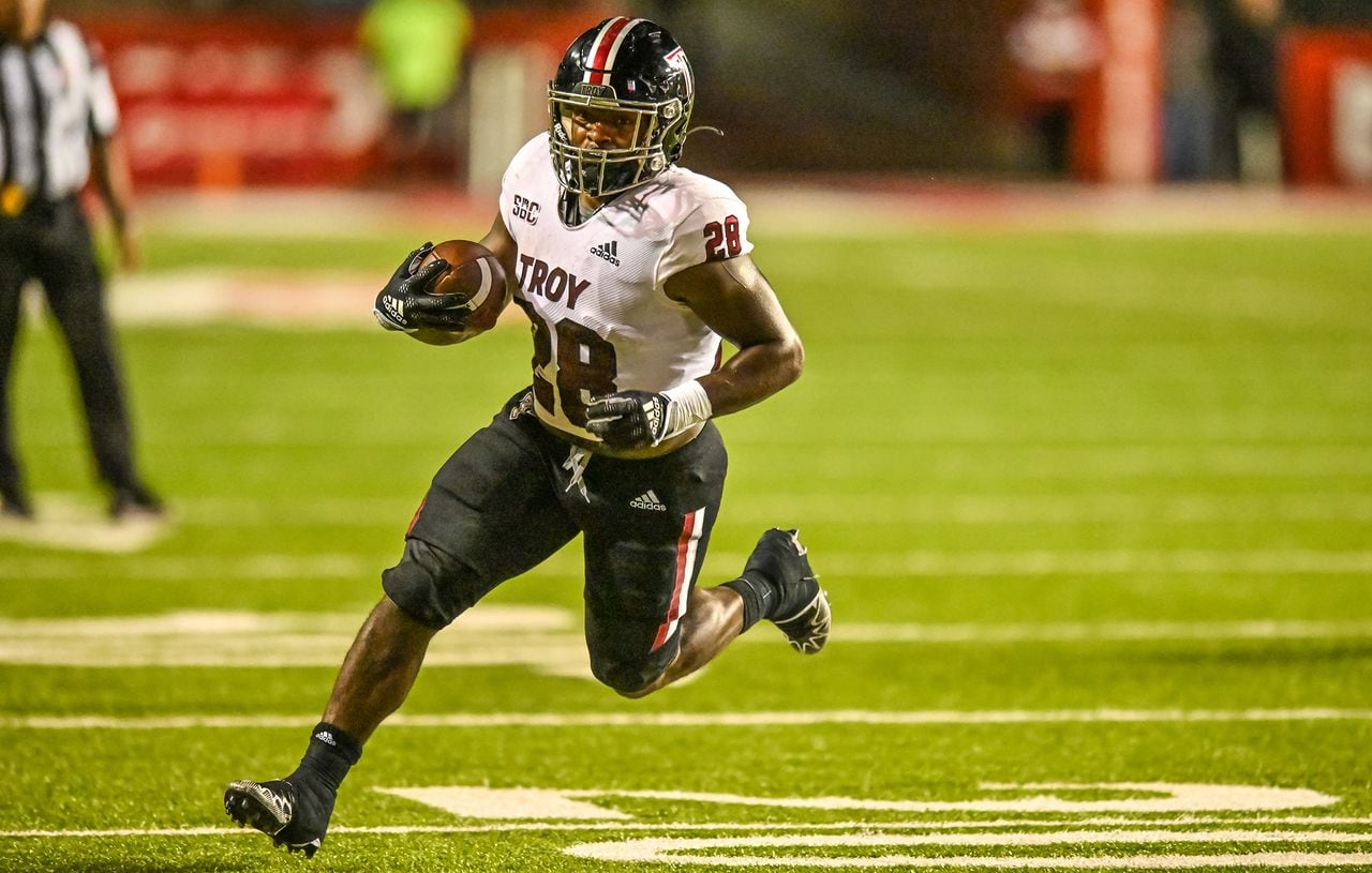 Troy running back Kimani Vidal to enter 2024 NFL draft