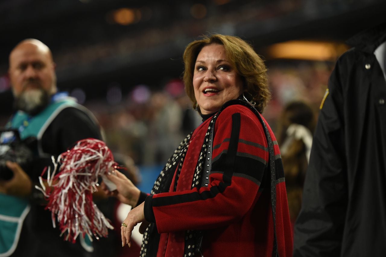 Watch Miss Terry, Kristen Saban Setas go nuts watching Alabama make CFP