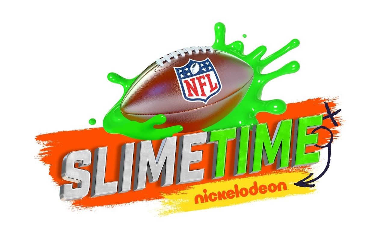 Which NFL teams are playing in Christmas slime game on Nickelodeon?