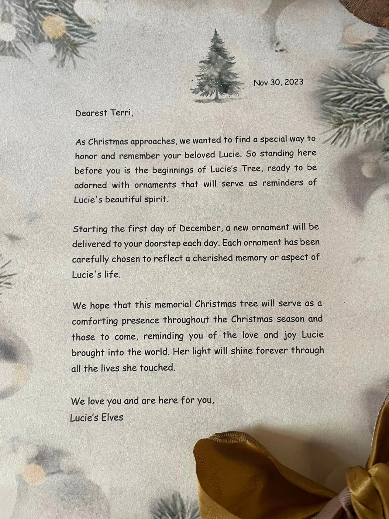 Why a Christmas tree means so much to this Alabama mom