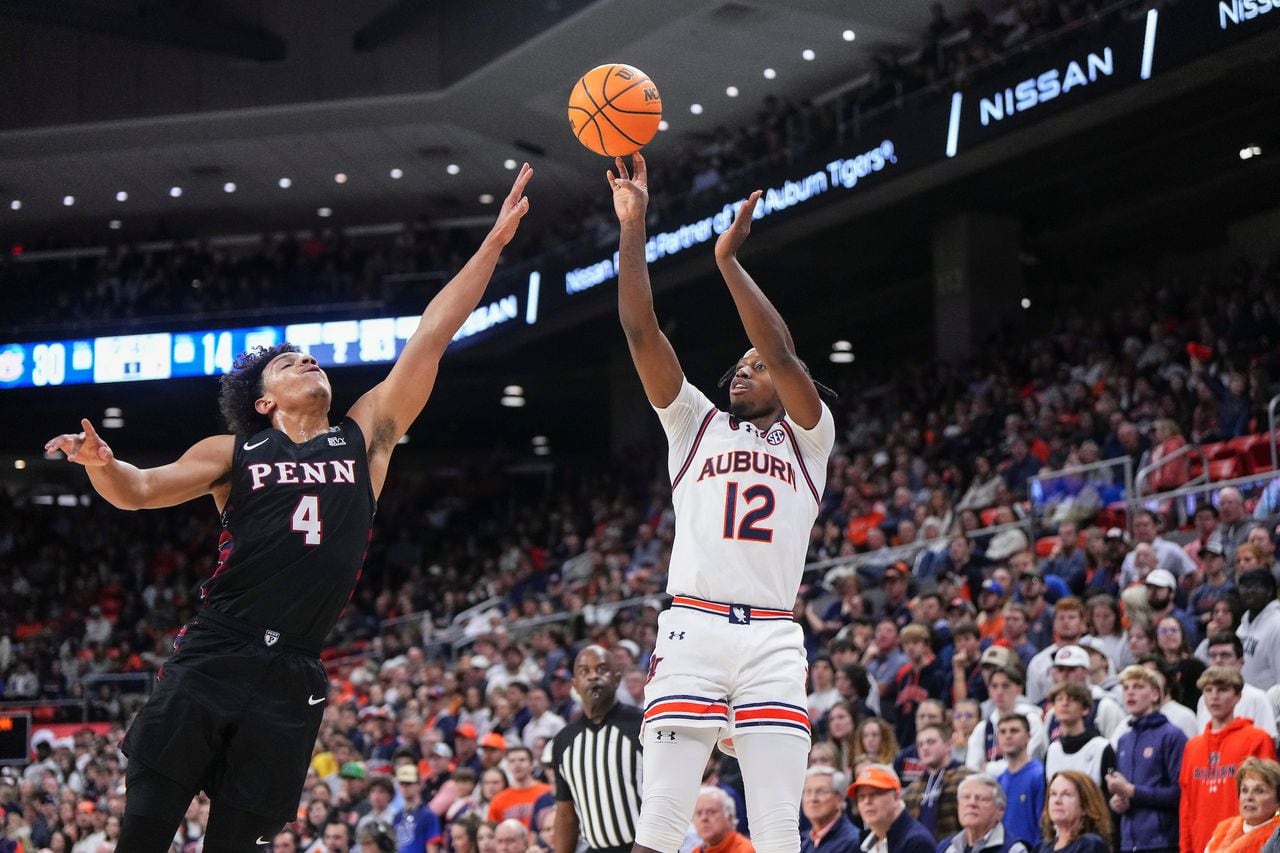 3 takeaways as No. 25 Auburn extends win-streak to six with 88-68 win over Penn