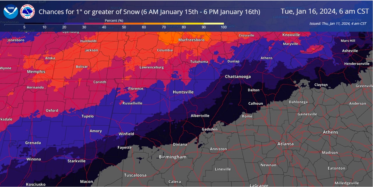 5 questions about Alabama's threat for winter weather