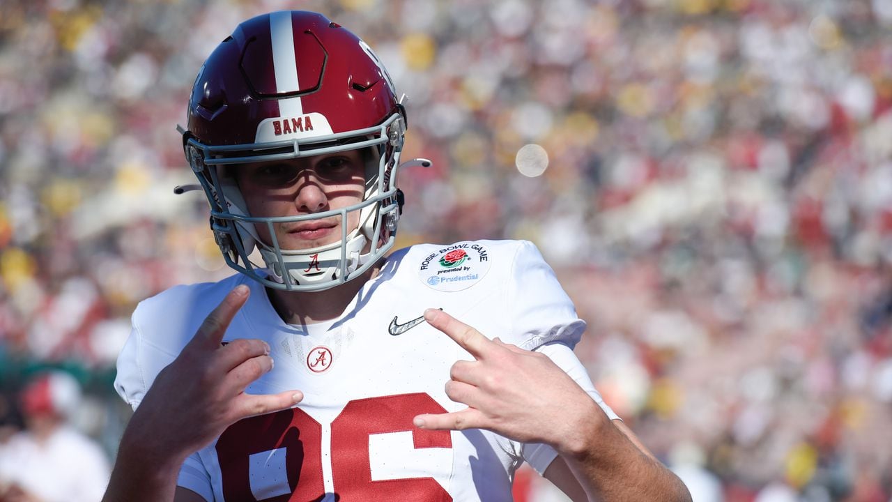 Alabama punter James Burnip stars in Rose Bowl defeat to Michigan