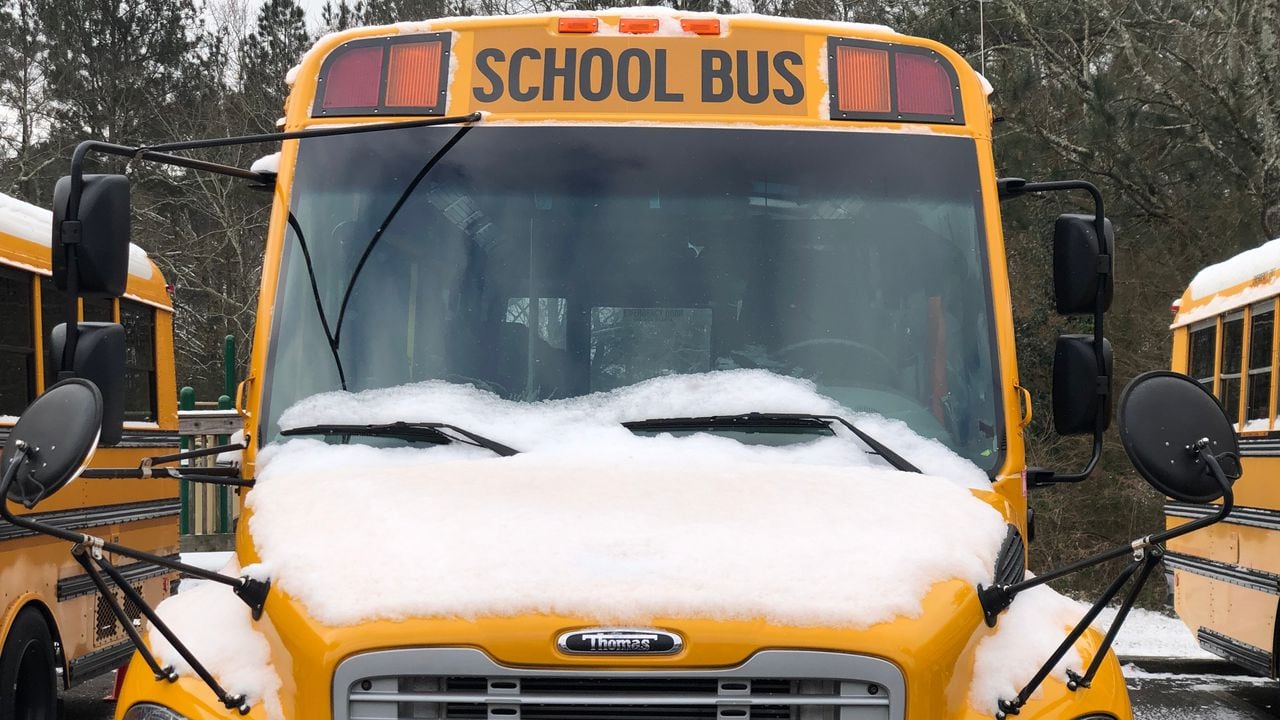 Alabama schools close, go to virtual learning for Monday, Jan. 22, due to icy roads