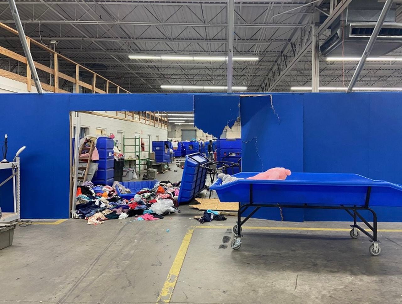 Birmingham Goodwill seeks help after vandals on forklifts cause $150,000 damage in âsenseless actâ