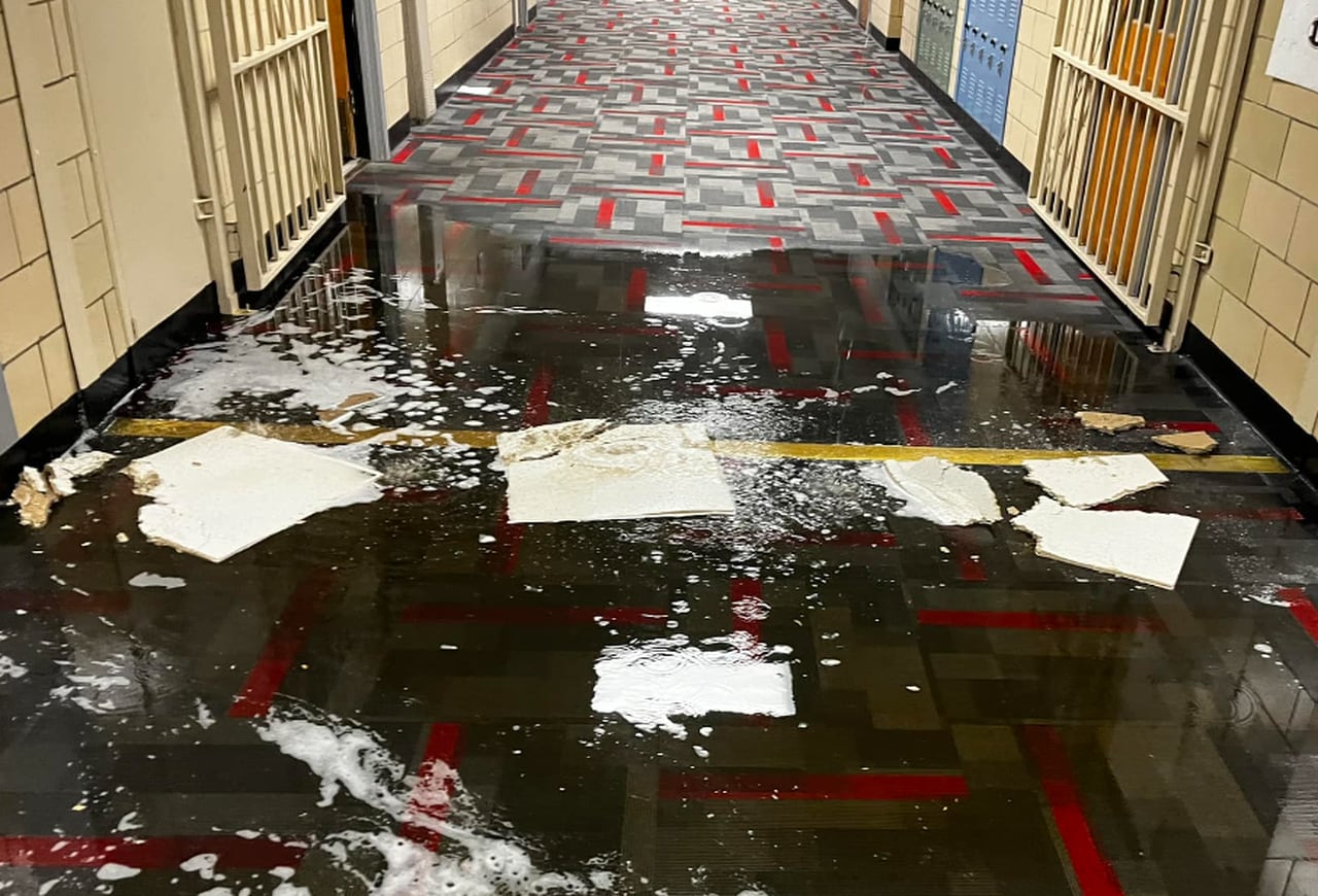 Burst coil floods North Alabama middle school, repairs may top $1 million
