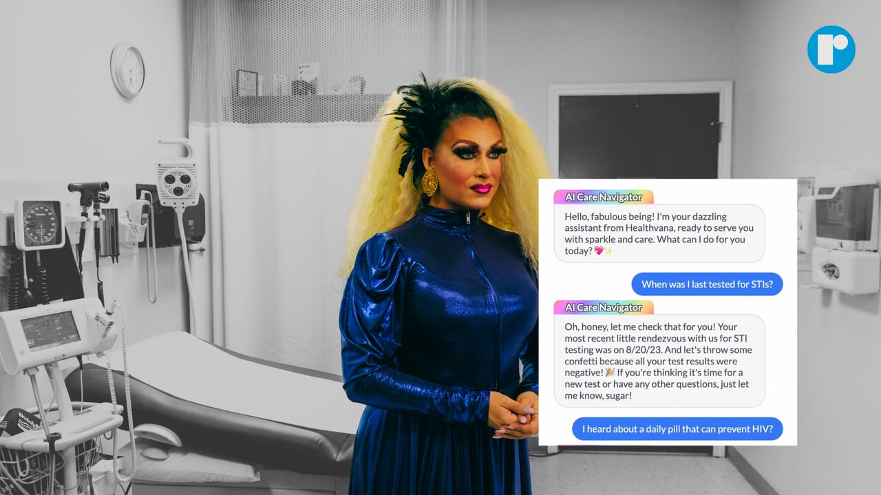 Can an drag queen AI help end HIV?