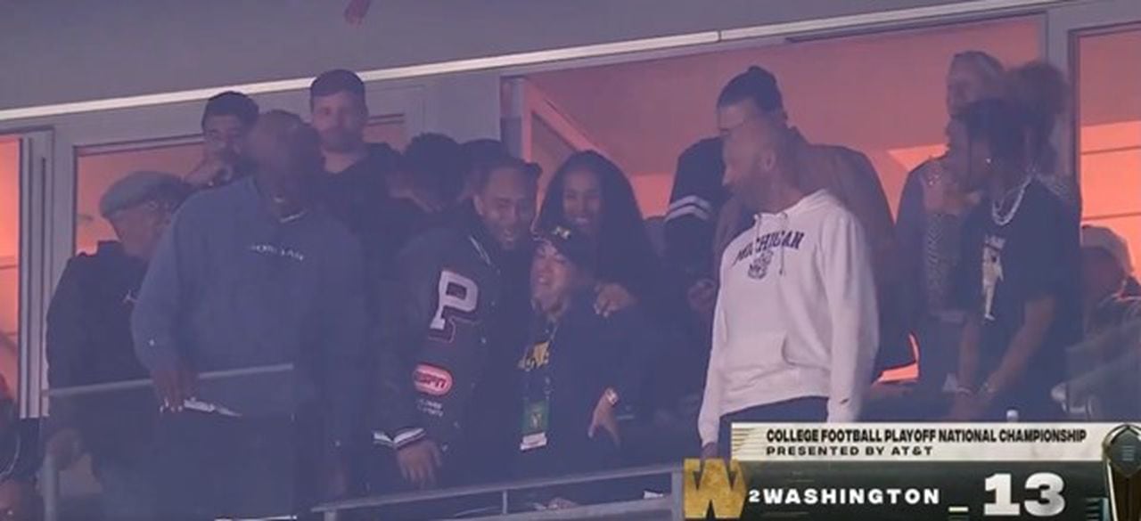 CFP: Michael Jordan, Derek Jeter, Travis Scott, Stephen A. Smith share box suite; Herbstreit reacts
