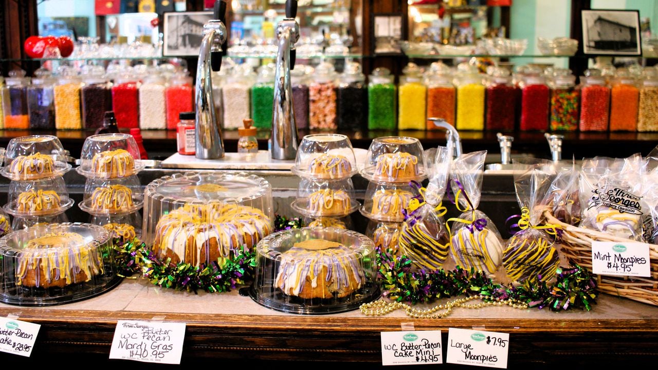 Three Georges owner Scott Gonzalez said that turning a standard Mardi Gras treat into a delicacy is an example of "if you can't beat 'em, join 'em."