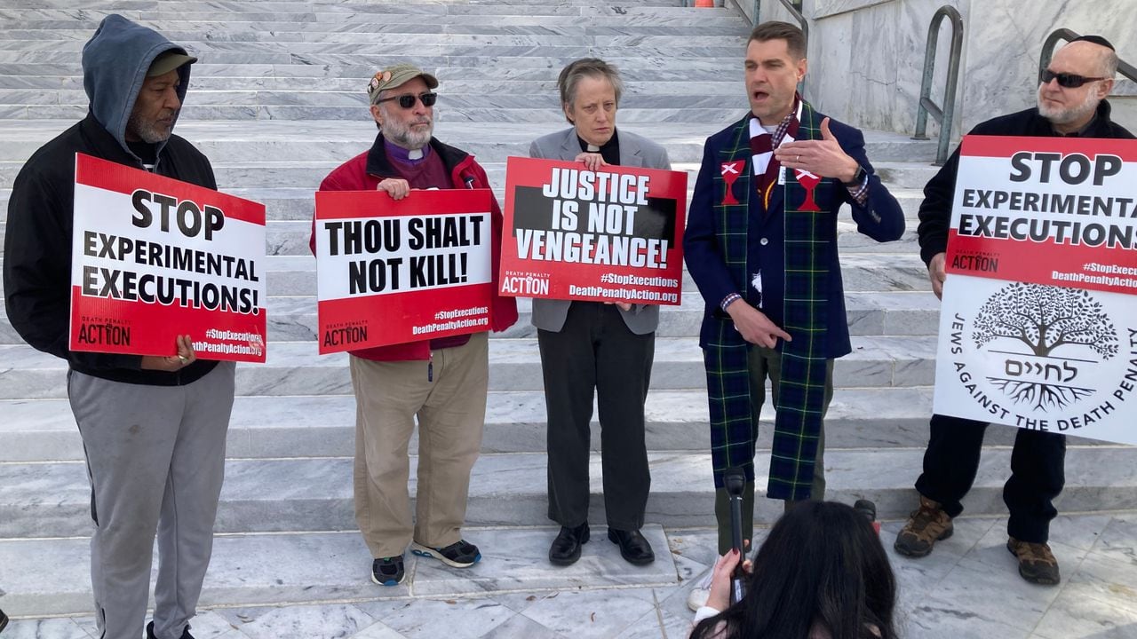 Church leaders urge Ivey to stop 1st nitrogen hypoxia execution