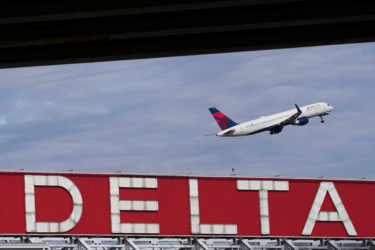 Delta Air Lines plane loses tire while preparing to depart from Atlanta airport