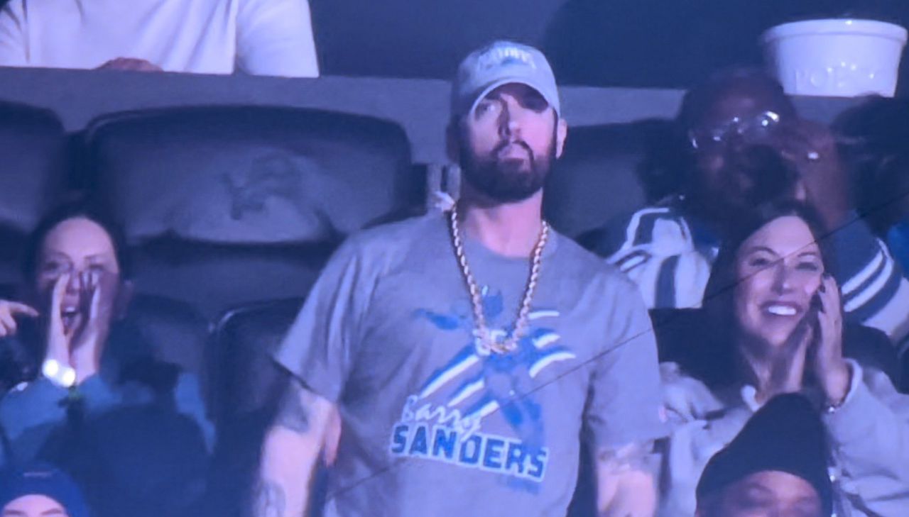 Eminem reacts to Detroit Lionsâ loss to 49ers in NFC Championship Game