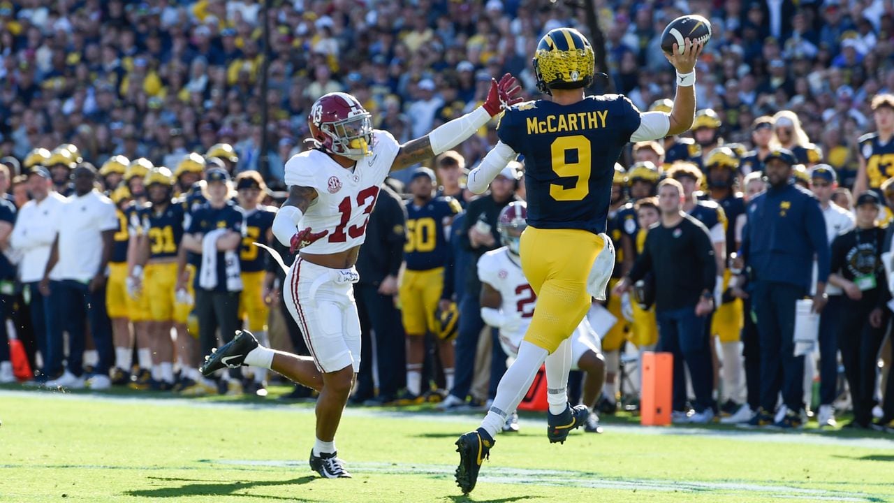 Explaining Alabama's near safety and interception in Rose Bowl loss to Michigan