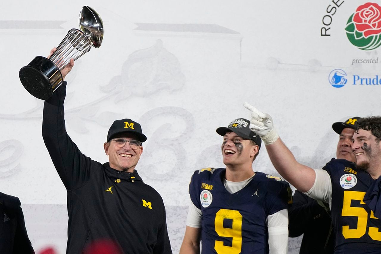 Harbaugh addresses NFL rumors following Rose Bowl win