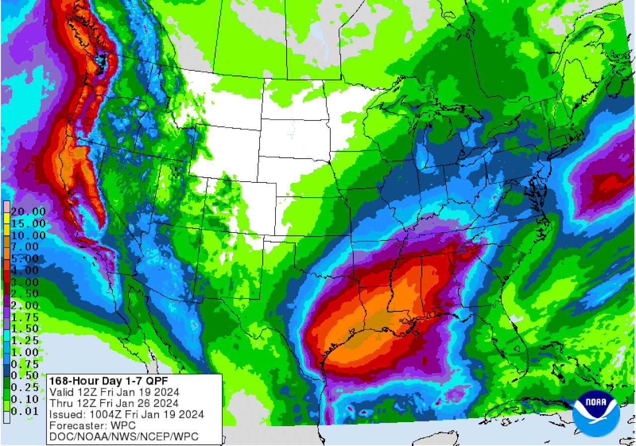 7 day precip outlook