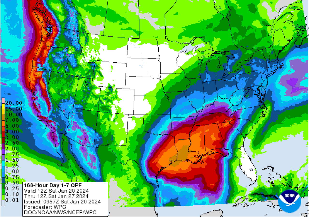 7 day precip outlook