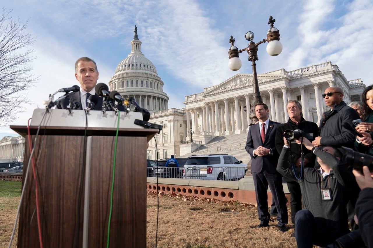 Hunter Biden makes surprise visit to House hearing, angering Republicans