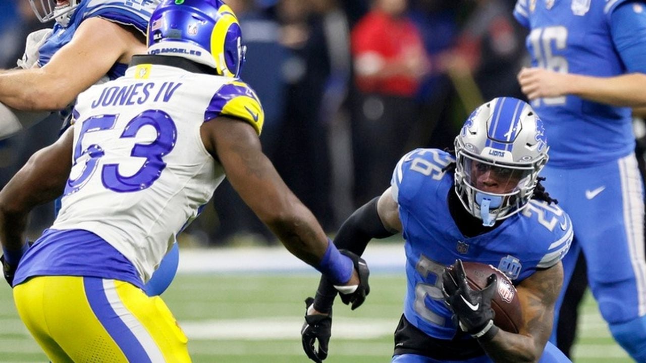 Jahmyr Gibbs up for annual NFL rookie honor