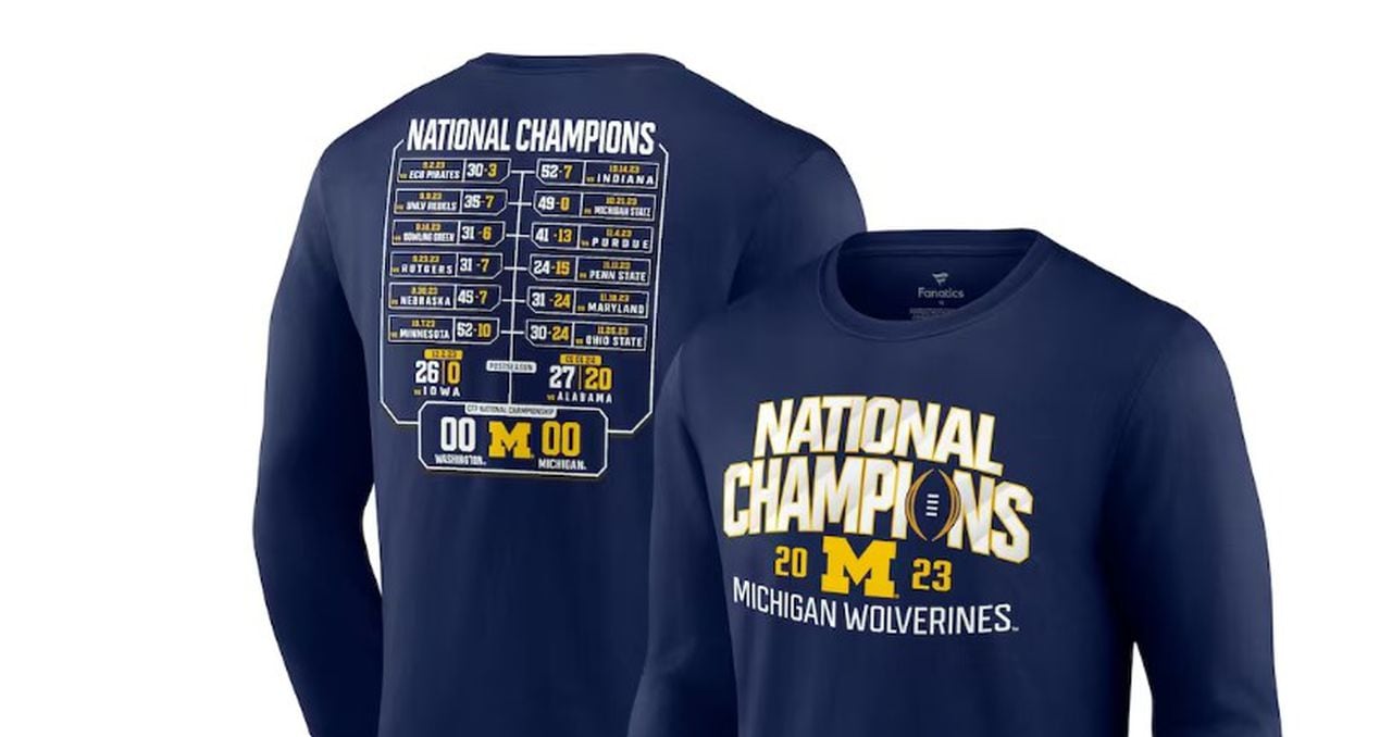 Michigan CFP t-shirt