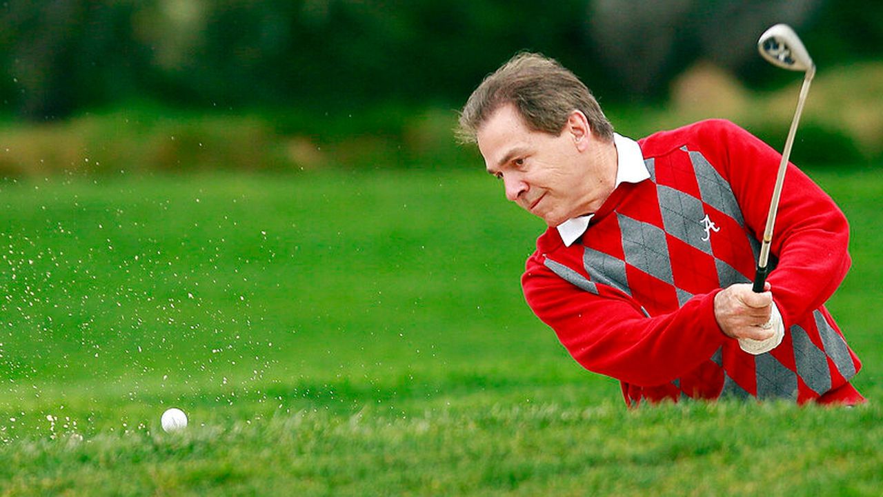 Nick Saban not surprised by putting coachâs PGA Tour win