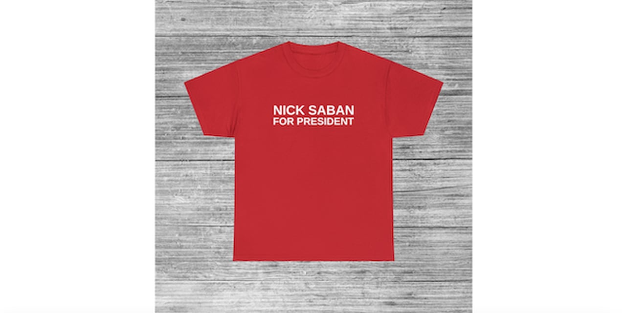 Nick Saban merch, collectibles and memorabilia.