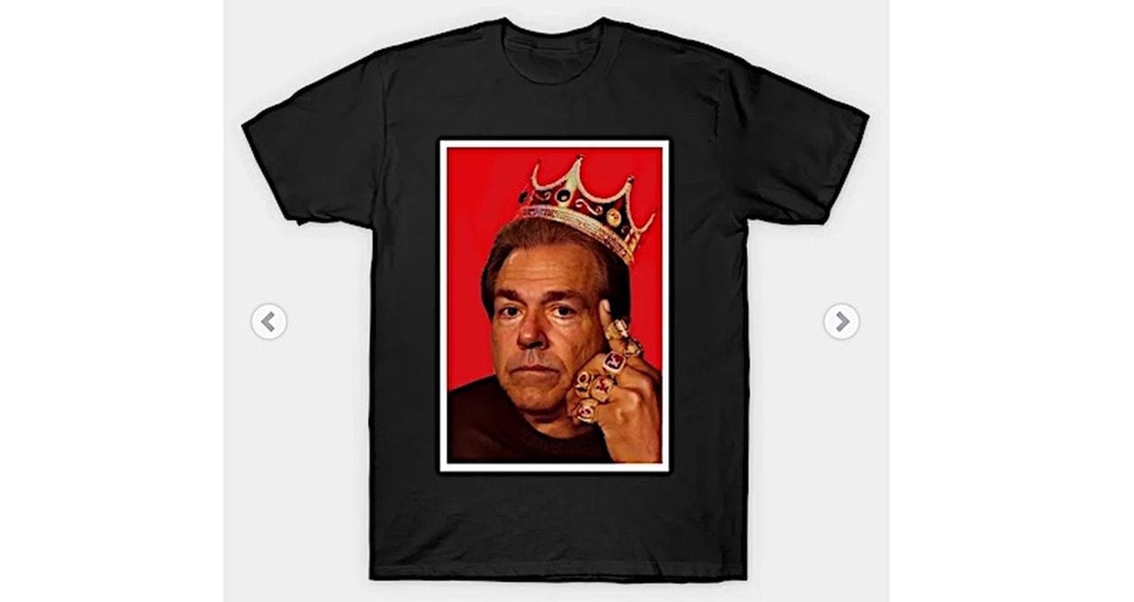 Nick Saban merch and fan gear