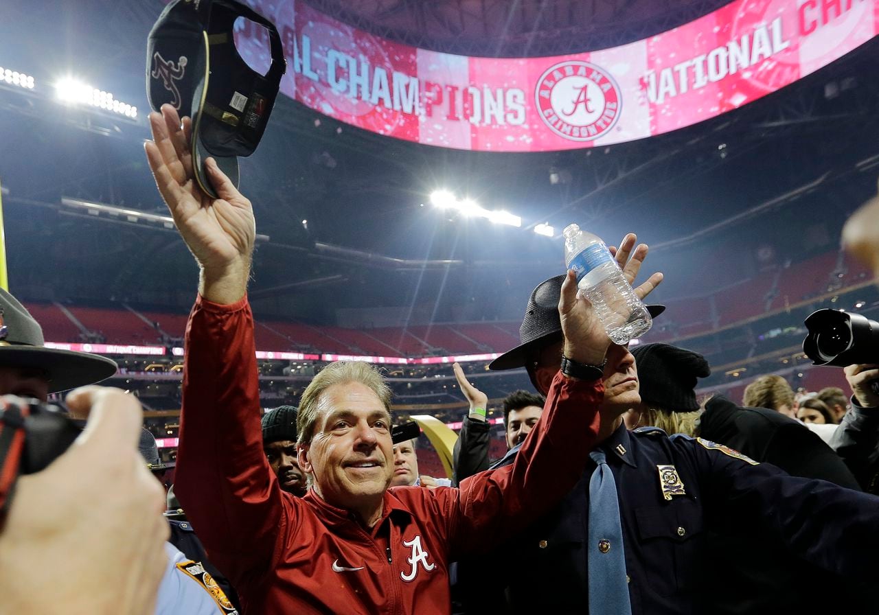 Ranking Nick Sabanâs Alabama national championship teams