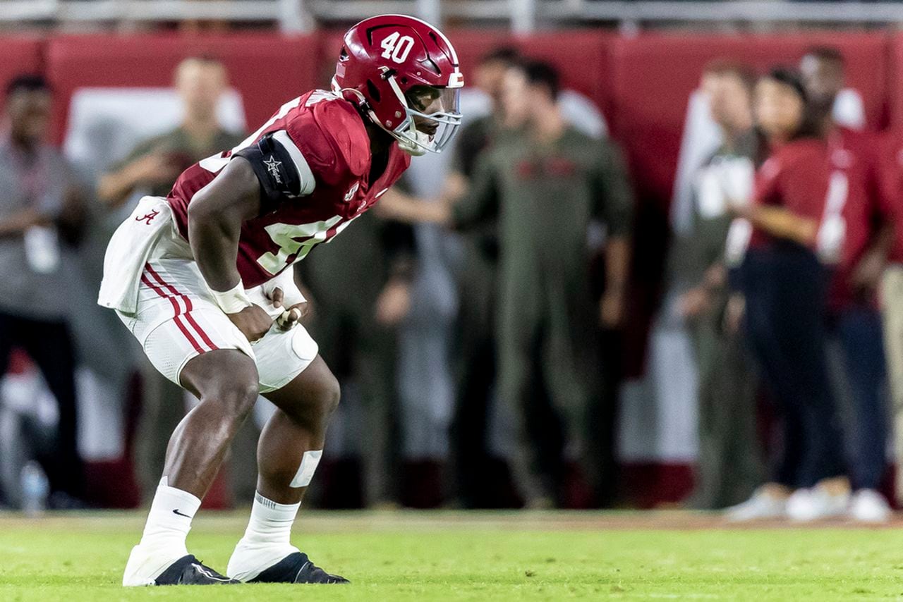 Reports: Alabama LB Kendrick Blackshire enters portal