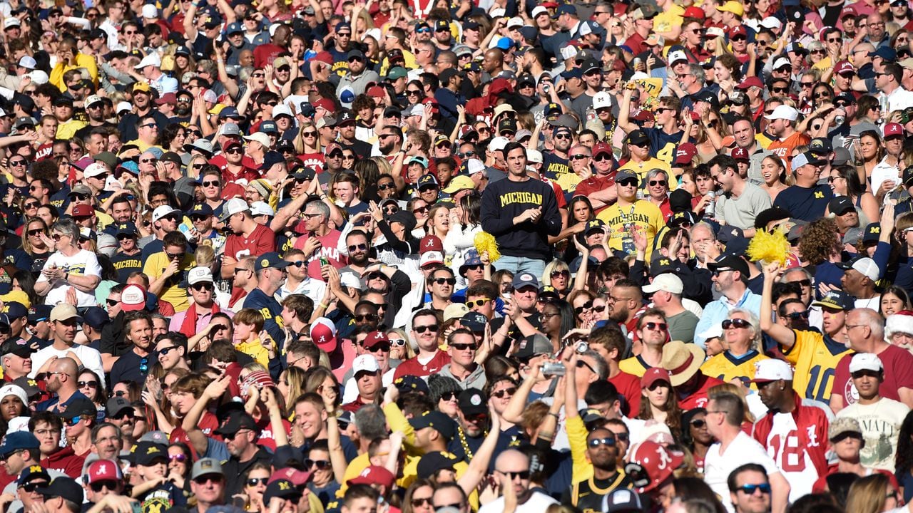 Alabama Football vs. Michigan Rose Bowl 2024