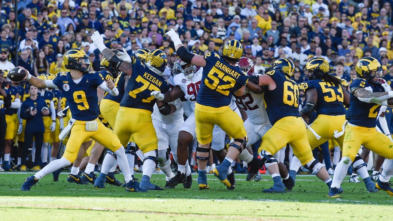 Alabama Football vs. Michigan Rose Bowl 2024