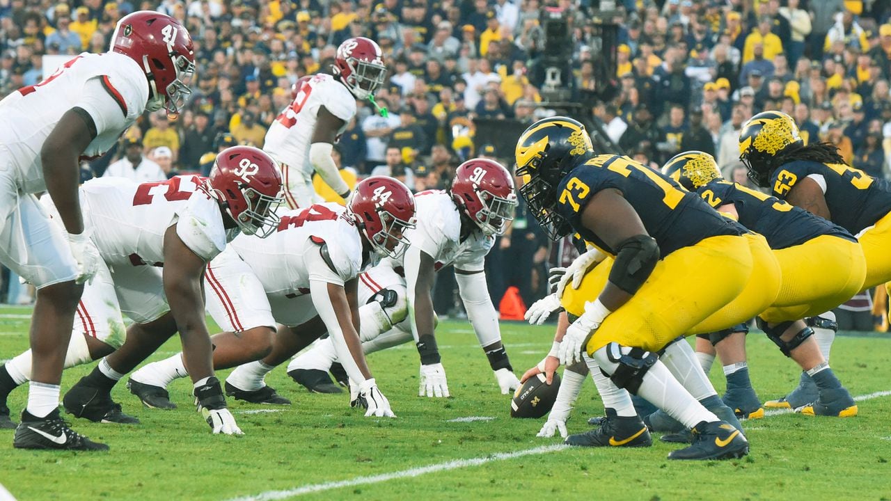 Alabama Football vs. Michigan Rose Bowl 2024