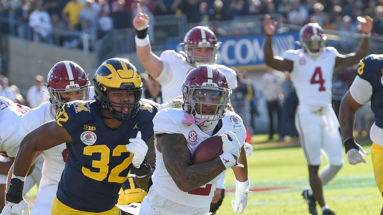 Alabama Football vs. Michigan Rose Bowl 2024