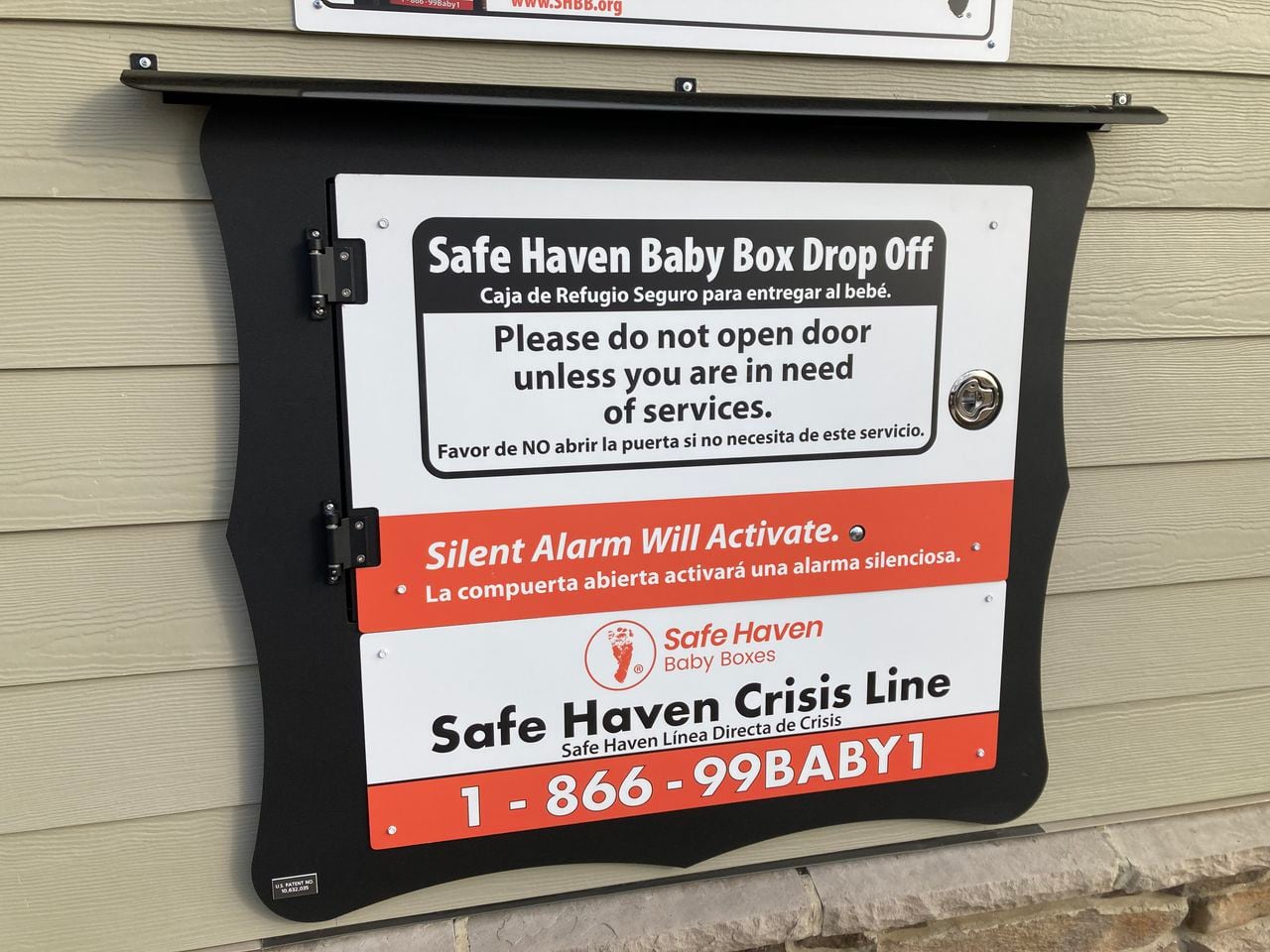 Safe Haven box intended to save infants at risk of abandonment