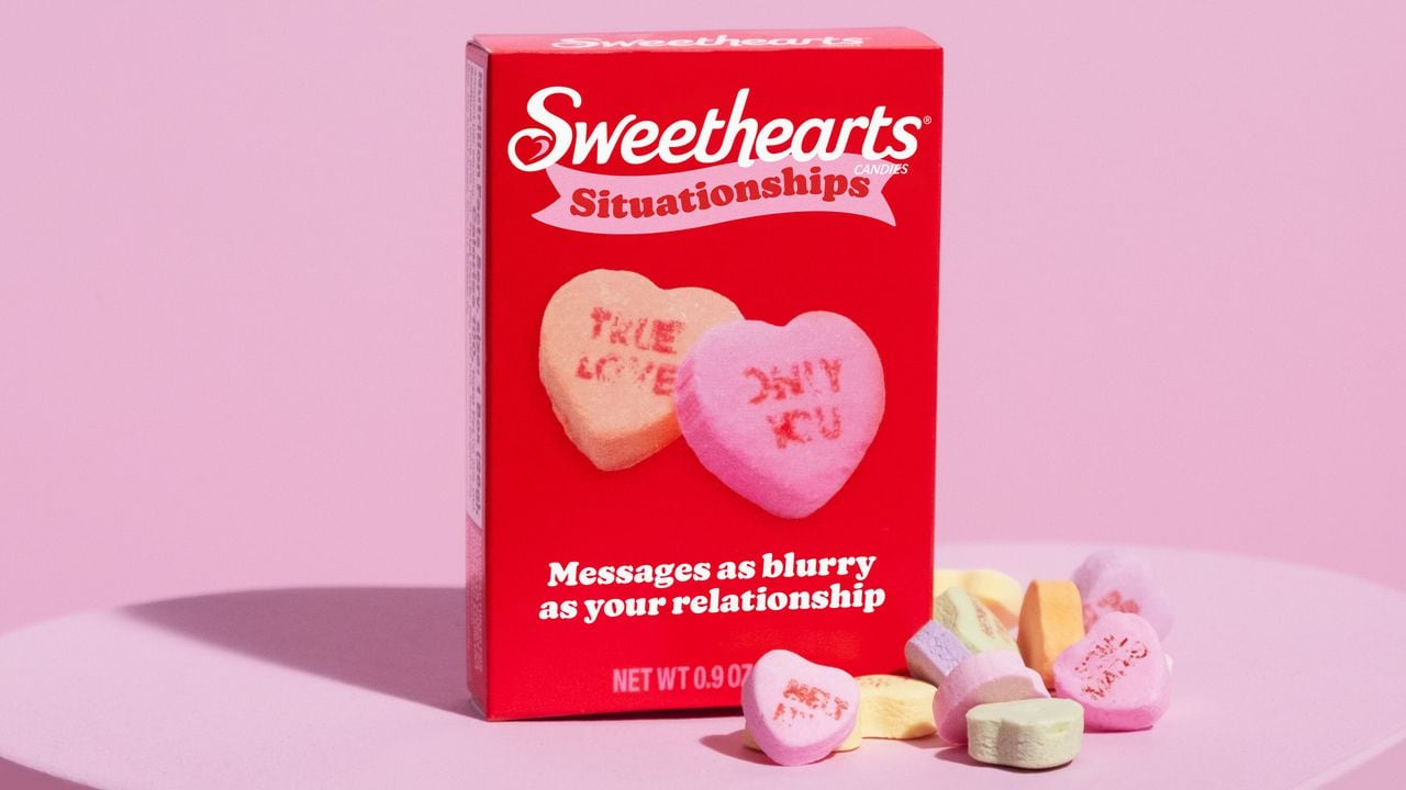 Sweethearts candy has new conversation hearts: Read the âmixed signalsâ for yourself