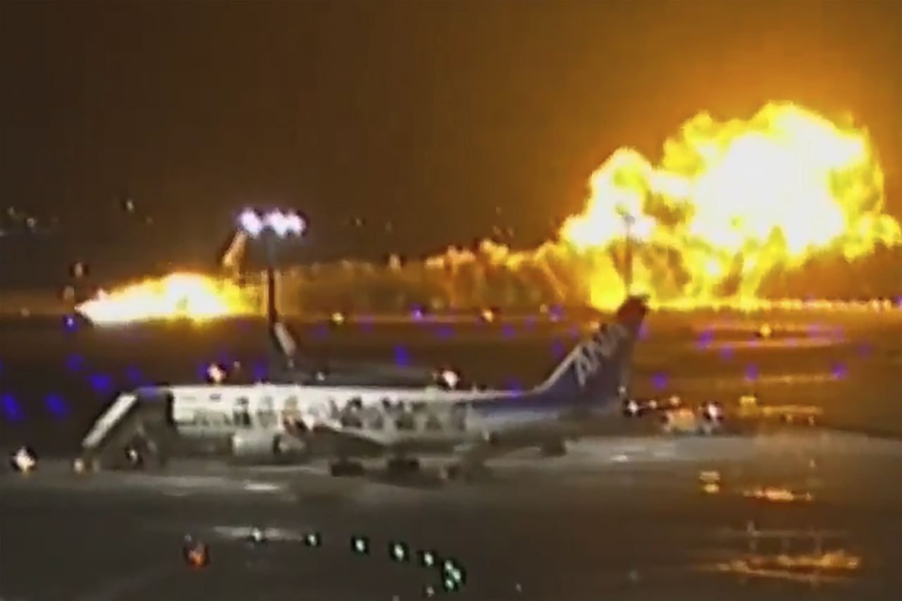 Tokyo airport fire: 5 dead as Japan Airlines plane, Coast Guard aircraft collide
