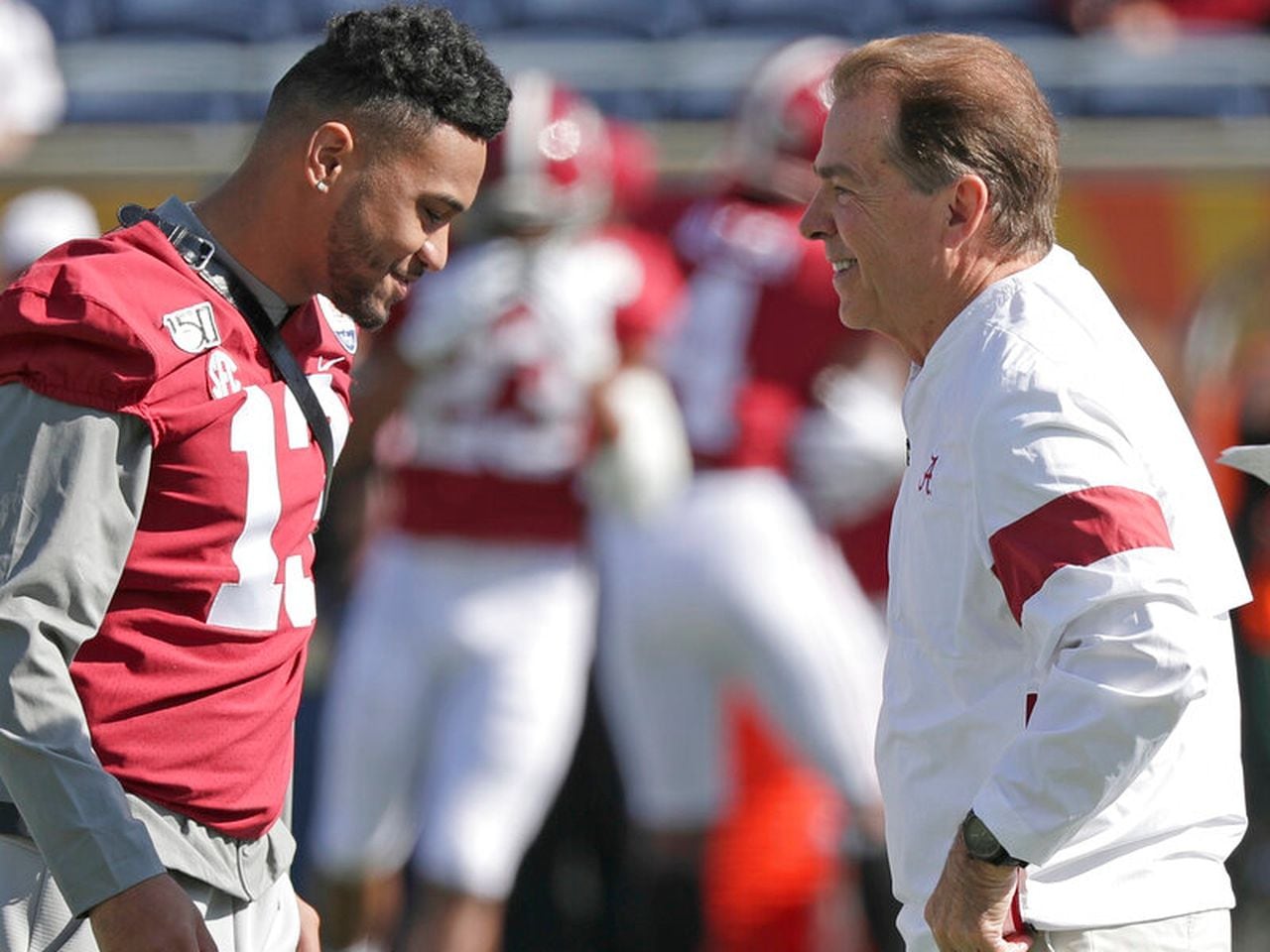 Tua Tagovailoa: âGrateful to have been able play under Nick Sabanâ