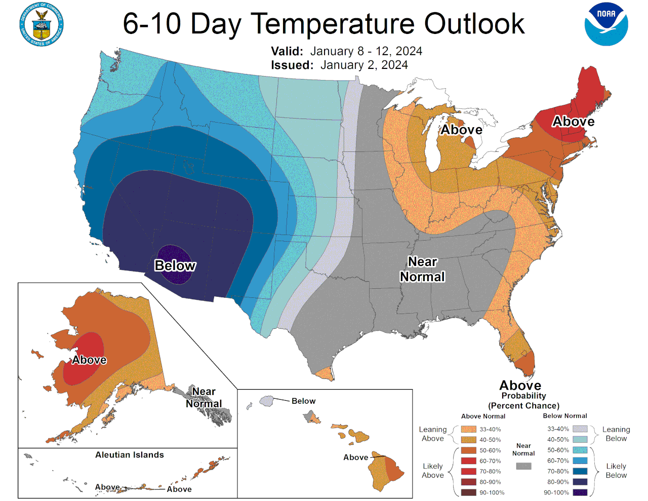 6-10 day temps