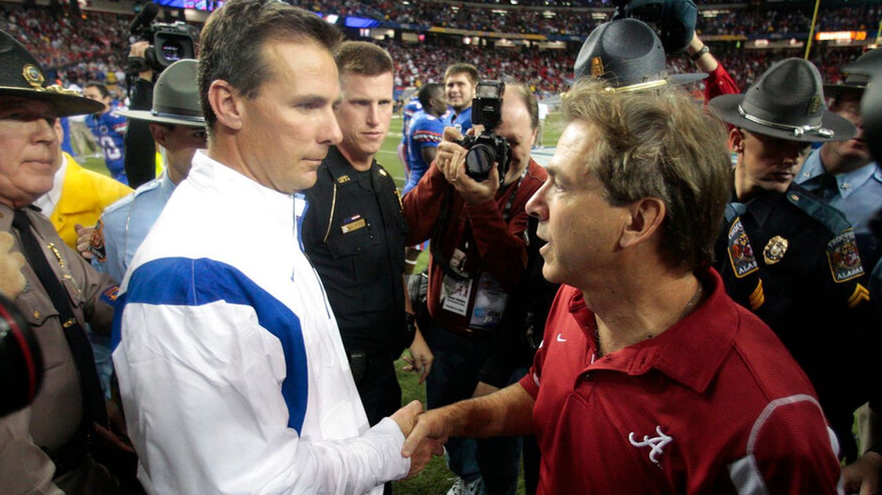 Where does Nick Saban rank among the great coaches?