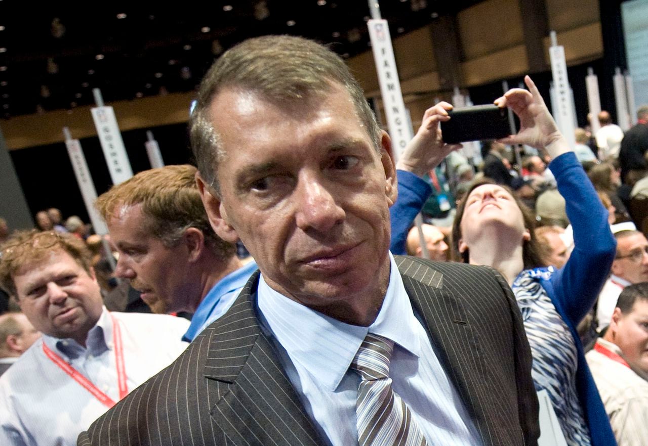 WWEâs Vince McMahon sex trafficked employee as âpawnâ in business deals, lawsuit claims