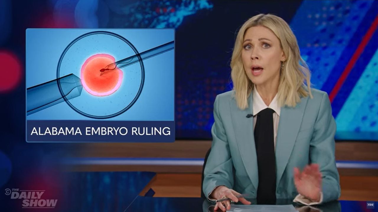 âDaily Showâ takes on Alabama ruling equating fertilized eggs with children