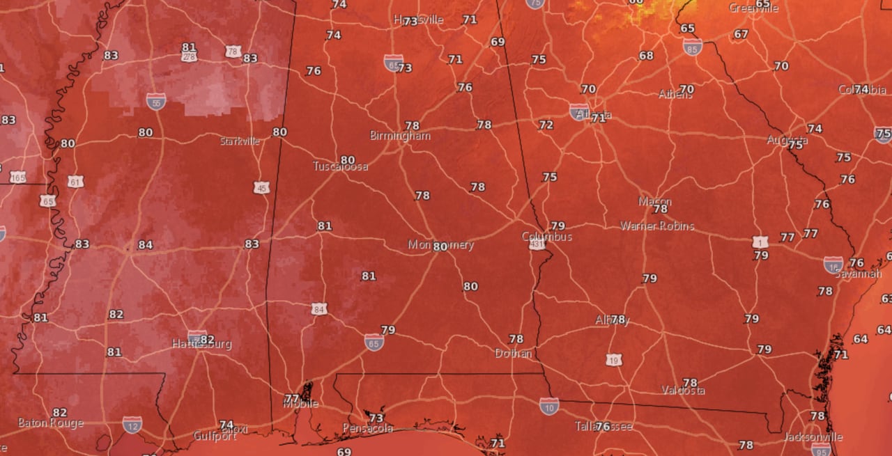 Alabama could reach near record highs this week: How hot will it get?