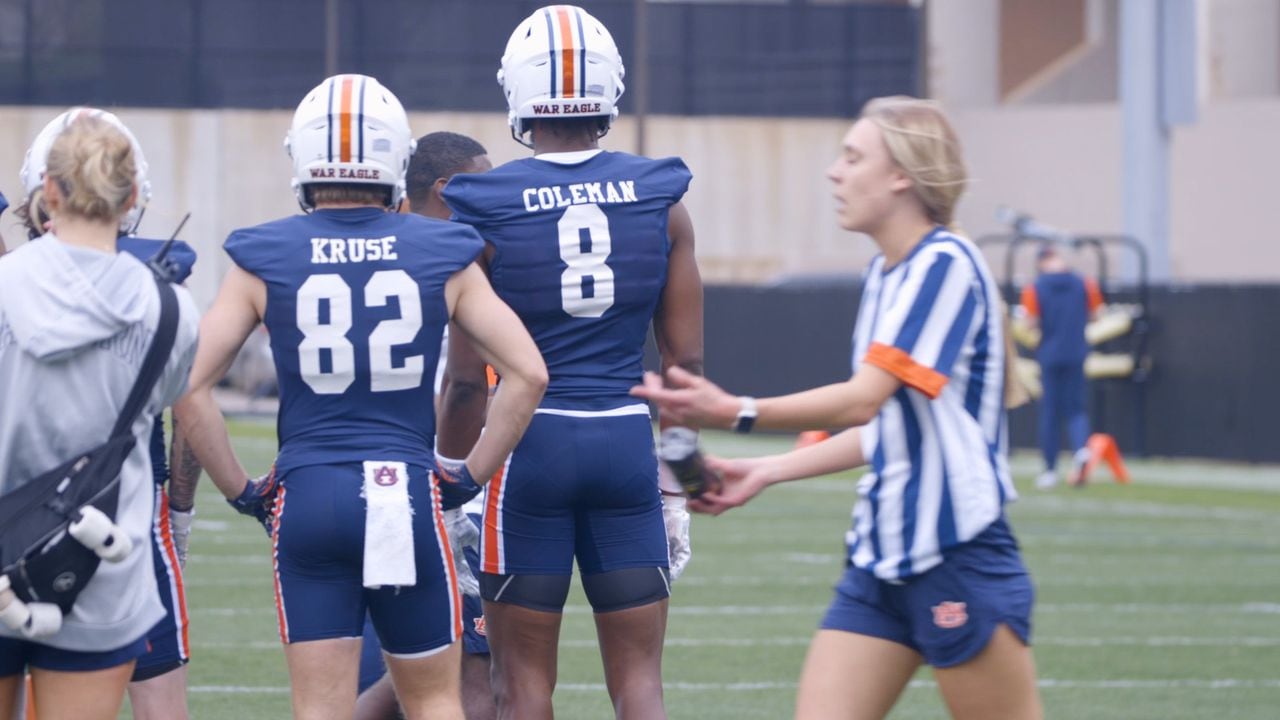 An inside look at Auburn football’s first practice of spring camp