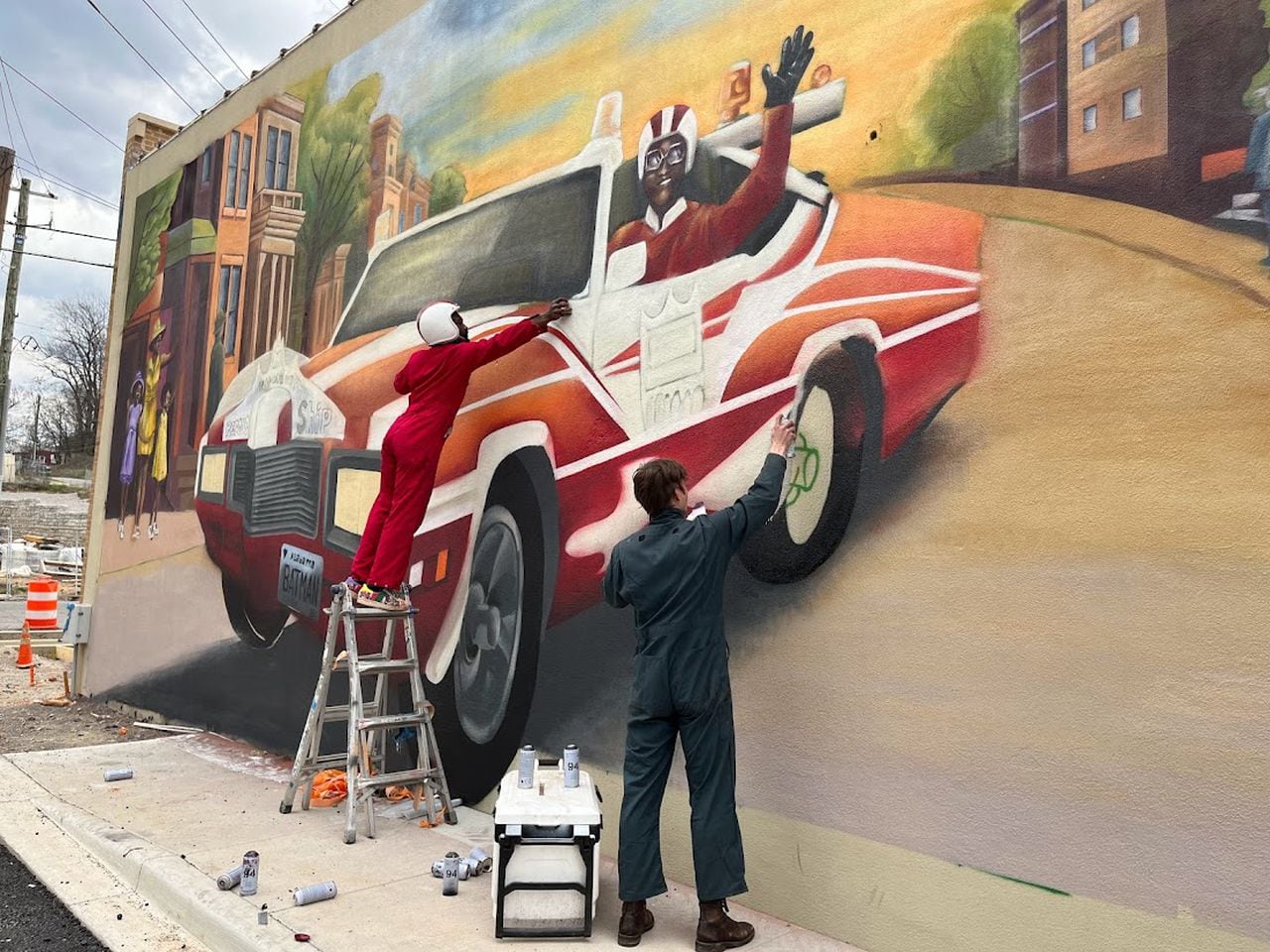 Birminghamâs âBatman,â who helped motorists with his 1971 Ford Thunderbird, honored in mural