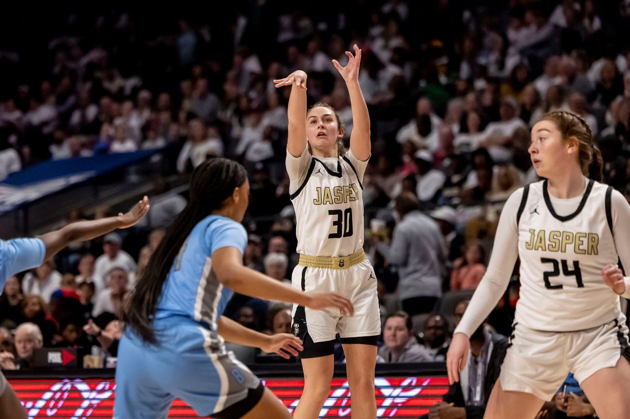 Class 5A Girls semifinal: Hot-shooting Jasper tops Brewbaker Tech