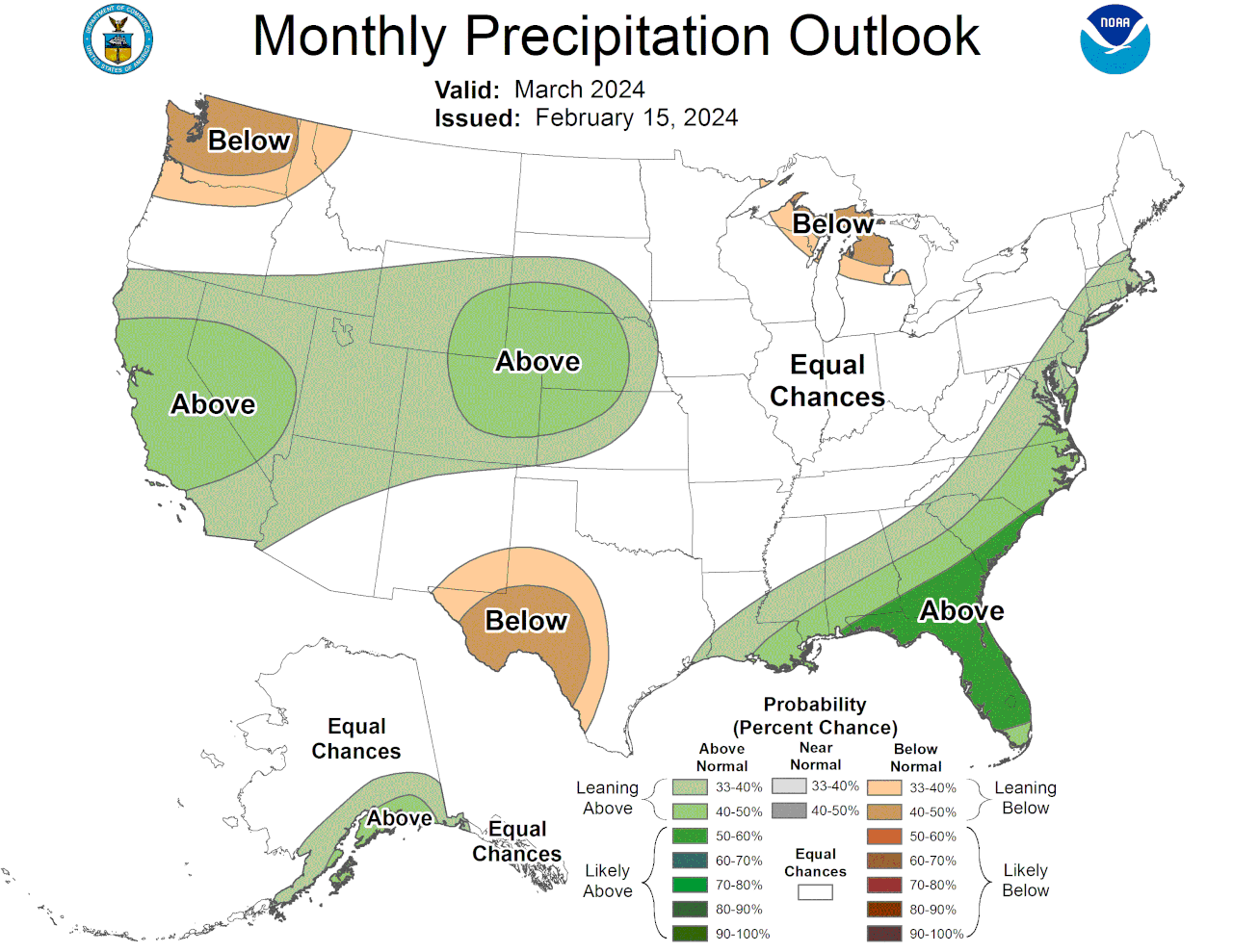 March precipitation outlook