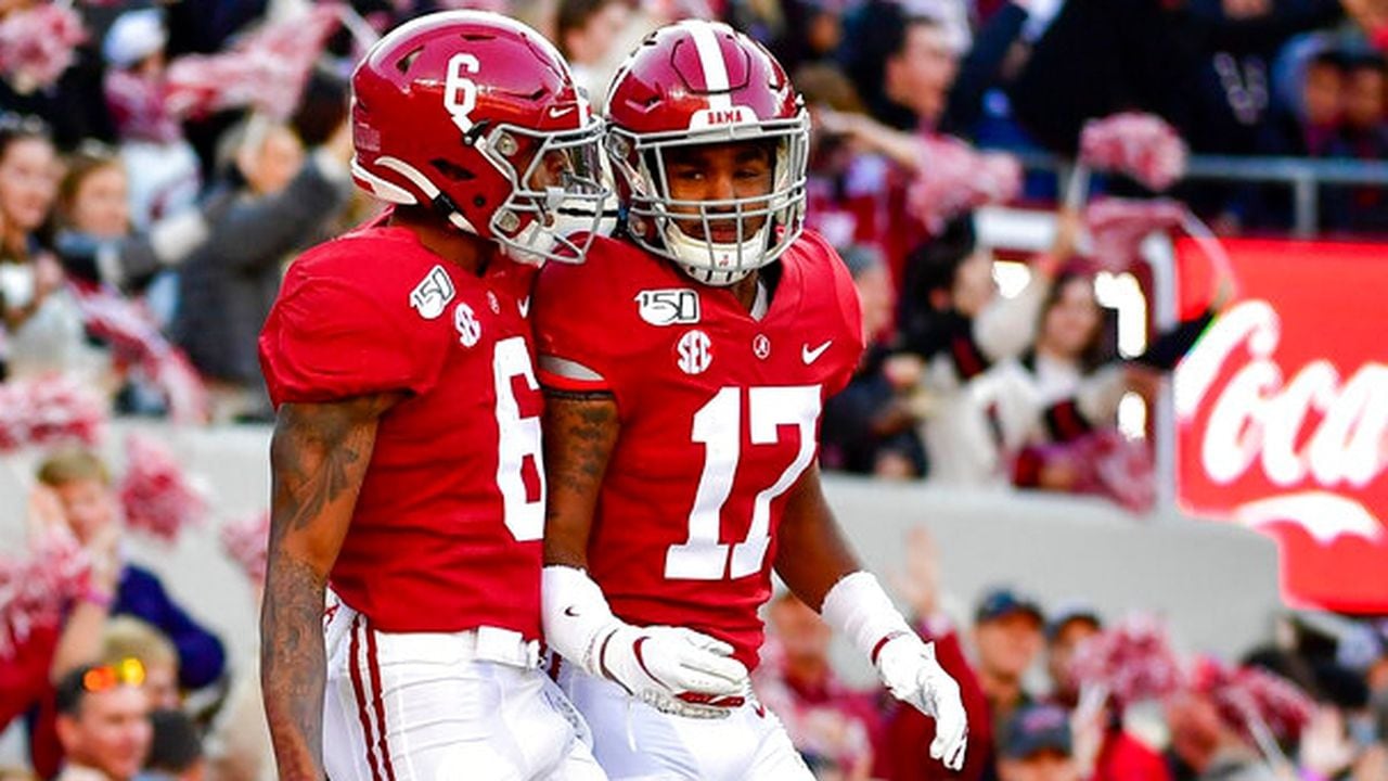 Jaylen Waddle names Alabamaâs best skill-position players