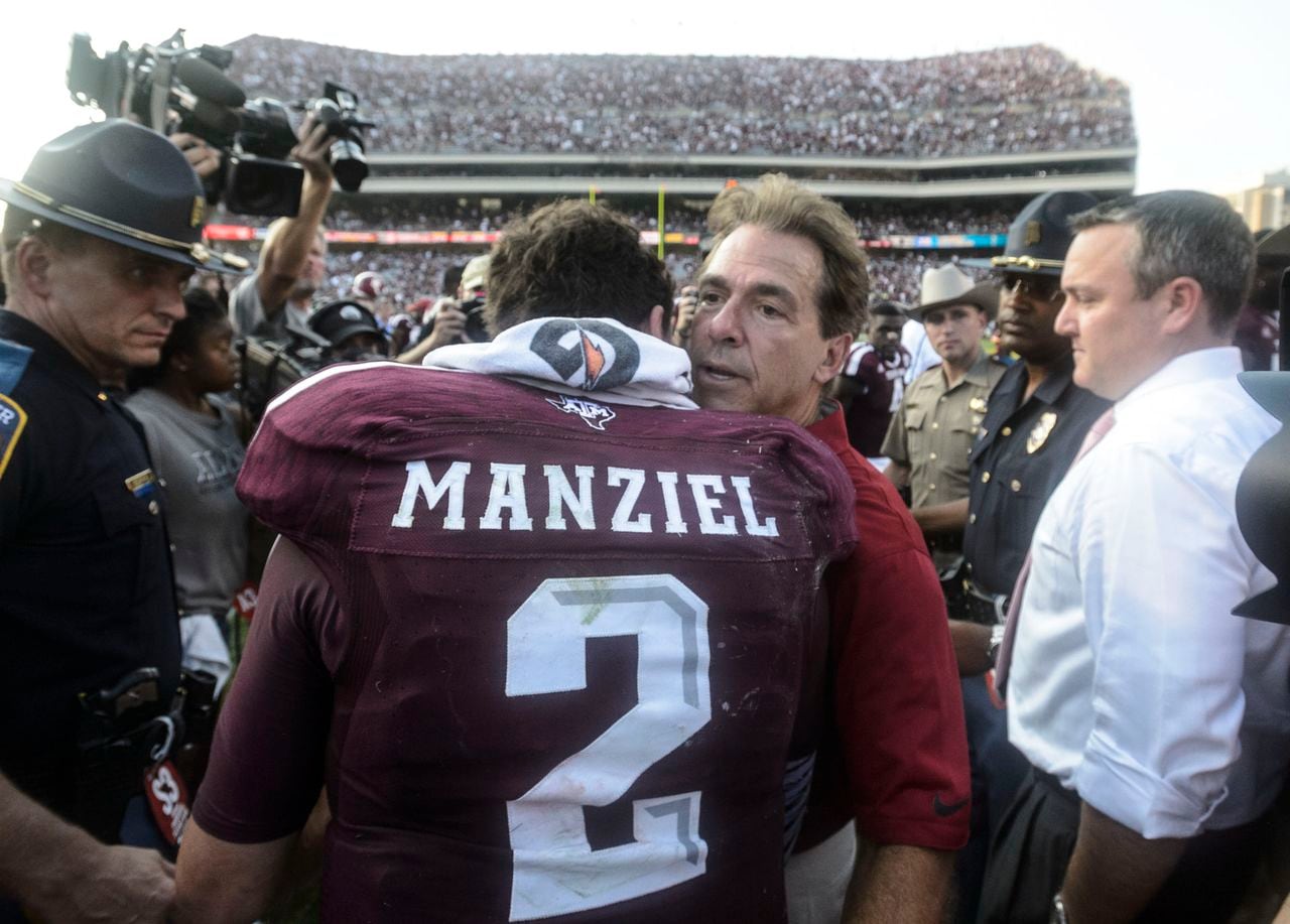 Johnny Manziel says there was a bag man at every school, including Alabama