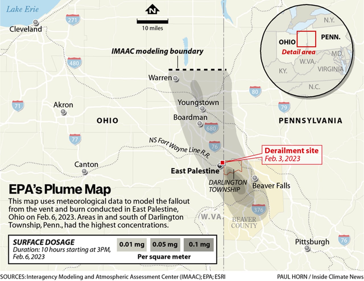 EPA's Plume Map